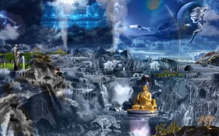 'Nagarjuna's kingdom I (Entire scene)' - by Digital Imagine TV