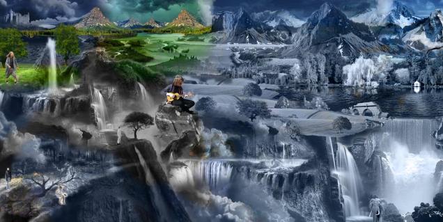 'Nagarjuna's kingdom detail II' - by Digital Imagine TV