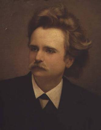 Edvard Grieg, portrait.