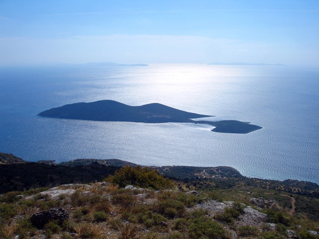 Isla Samiopoula desde Samos - Mar Egeo